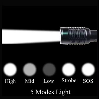 Zaklamp 10watt Led