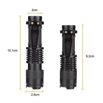Zaklamp 3watt mini