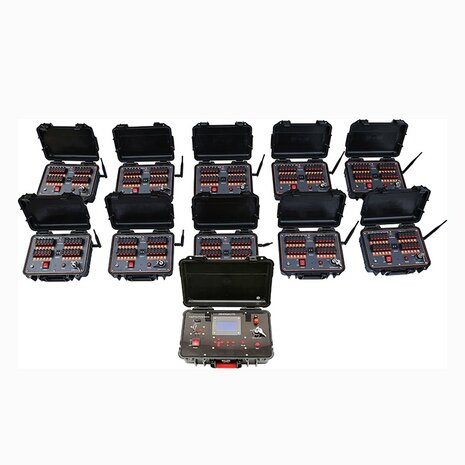 Vuurwerk afschiet kist windows software 1x Module 1x 24 kanaals Ontvanger.