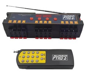 Vuurwerk afschiet kist 12 kanaals timer professional.
